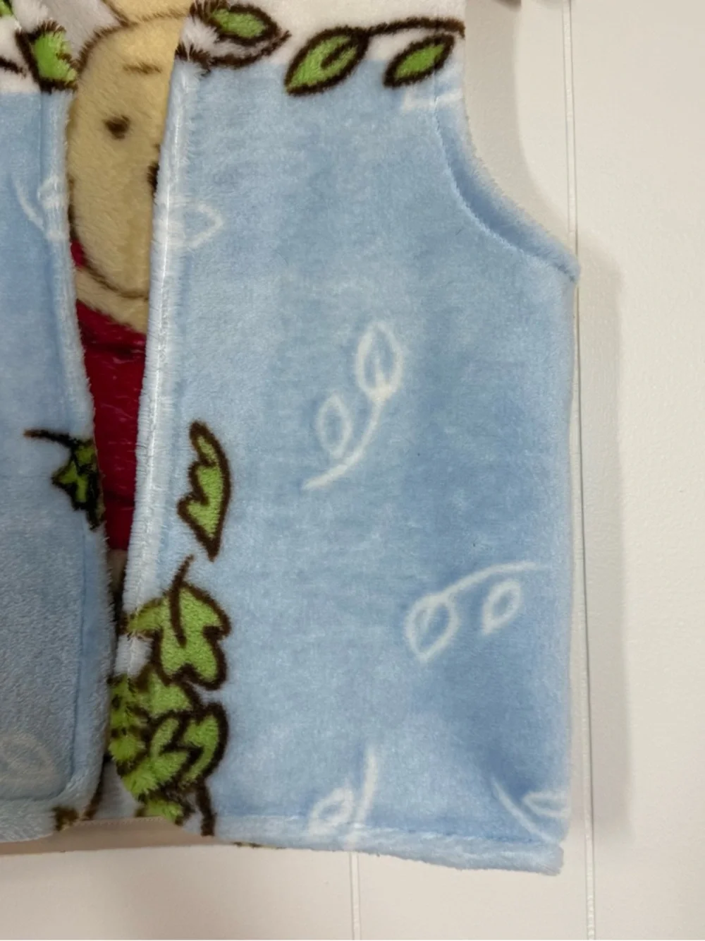 Remi Lyn & Co. Handmade Winnie The Pooh Plush Vintage Blanket Vest